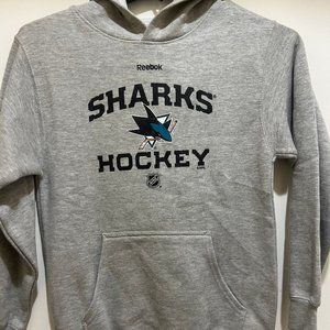 San Jose Sharks Youth Pullover Gray color by Reebok - New with Tag
